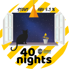 The League "40 Nights" - American Stout All Grain Kit 23l