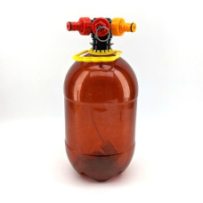 4L PET Oxebar Keg with Cap and Handle (with optional Tapping Head Assembly Kit)