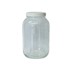HS 1 Gallon Glass Jar & Lid (3.785 Litres)