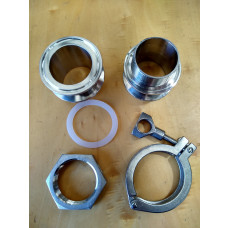 DN40 - tri-clamp conversion kit - for T500 Lid or Copper dome