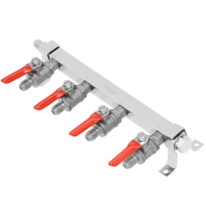 CO2 Distributor with MFL - 2, 3, and 4 Outlets