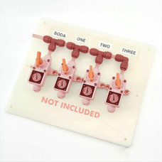 Gas Board - For Four or Six Inline Regulators