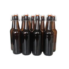 Glass Flip Top Bottles 750ml Amber - Case of 12