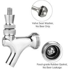 Universal Valve Seat Seal No.8 for beer faucet (Dome seal)