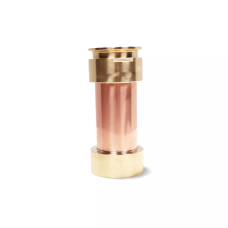 Copper Extension 100mm - 2" threaded Female X 2" Tri-clover