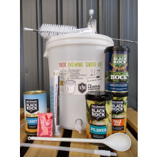 PROMO: Beer Brewing Starter Kit + FREE Black Rock Recipe Kit + FREE Malt Extract + FREE Yeast!