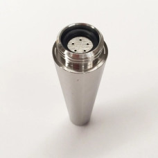 Nukatap Stout Spout - Stainless & Black
