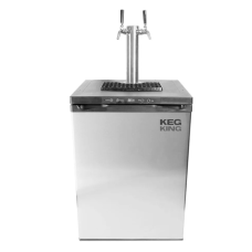 Kegmaster Premium XL 2 Tap Kegerator (kegs optional)