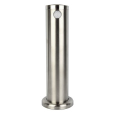 Single Tap Brushed 304 Grade Stainless Steel Font Tower