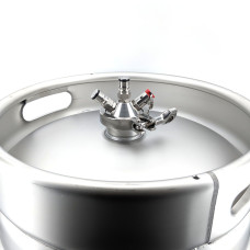 Ball Lock Tapping Head to 2inch Tri-Clover (Commercial Keg Adaptor)