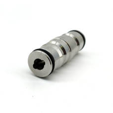 Ball Lock Keg Liquid Jumper Post - Double Ended Corny Post                                                        <br><small style=