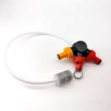 PCO38 Tapping Head Assembly Kit with Ball Lock Posts, Dip Tube and PRV