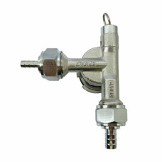 Keg Coupler - 90 Degrees D-Type Low Profile - C4999
