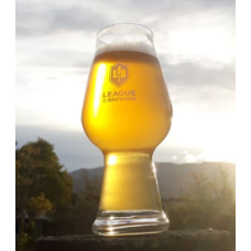 League of Brewers IPA glass
