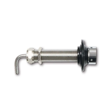 Mangrove Jack's Stainless Long Shank 100mm (w Nut, Tail, Collar)
