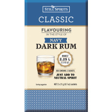 Still Spirits Classic Navy Dark Rum Sachet (2 x 1.125L)