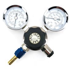 Nitrogen regulator for disposable cylinder M10