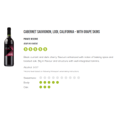 WineXpert Private Reserve Wine making kit California Lodi Cabernet Sauvignon 14L (MAKES 23L)