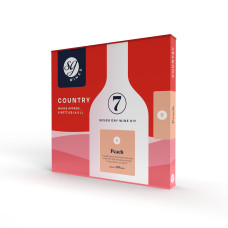 SG Wines Country 6 Bottle Wine Making Kit - Peach
