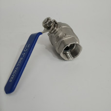 1” BSP Stainless Steel Ball Valve Assembly