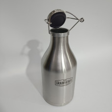 Grainfather Stainless Steel Swing Top Growler - 2L Capacity