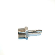 Hose barb 3/8" x 1/2" male bsp