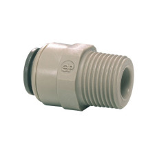 John Guest Straight adapter 3/8 x 1/2 NPT