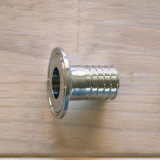 Tri-clamp Cap 1.5" with 25mm Barb