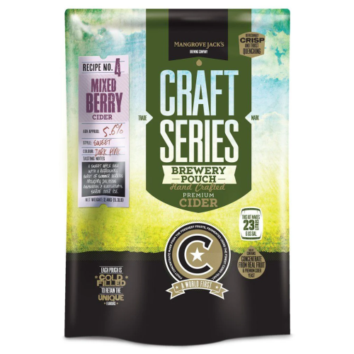 Mangrove Jack's Craft Series Mixed Berry Cider Recipe #4