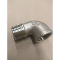 1/2" BSP Male Thread x 1/2" Female 90 Degree Elbow Fitting