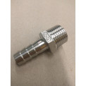 Hosebarb 1/2" BSP thread x 1/2" barb fitting