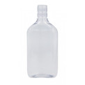 PET Spirit Flask & White Cap (500 ml)