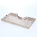 Drip Tray - Stainless Steel with Cut-Out