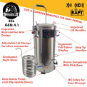BrewZilla Gen 4 - Single Vessel Brewery - 35 Litre .