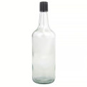 Glass Spirit Bottle & plastic Spirit Cap (1125ml)