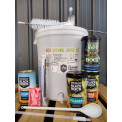 Beer Brewing Starter Kit + FREE Black Rock Recipe Kit + FREE Malt Extract + FREE Yeast!