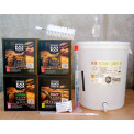 Beer Brewing Starter Kit + Black Rock Bag in Box Crafted Beer Kit 