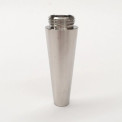 Nukatap Stout Spout - Stainless & Black