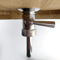 Oak barrel Stainless Tap 