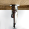 Oak barrel Stainless Tap 