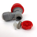 Keg Connector - 9.5mm Duotight - Gas
