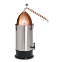 Craft distilling kit - SS Copper Pot Condensor, Alembic Dome & T500 Boiler